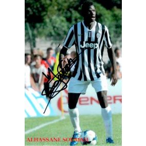 Signed photo by Alhassane Soumah 10x15 cm Signed photo by Alhassane Soumah 10x15 cm