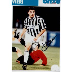 Signed photo by Vieri 10x15 cm Signed photo by Vieri 10x15 cm