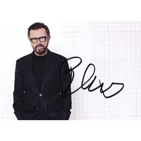 Signed photo by Björn Ulveaus 10x14,5 cm  Signed photo by Björn Ulveaus 10x14,5 cm