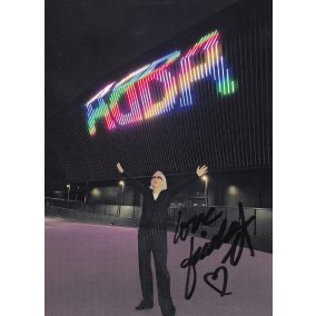 Signed photo by Anni-Frid Lungstad 10,5x14 cm Signed photo by Anni-Frid Lungstad 10,5x14 cm