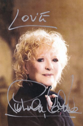 Signed photo by Petula Clark 10x15 cm