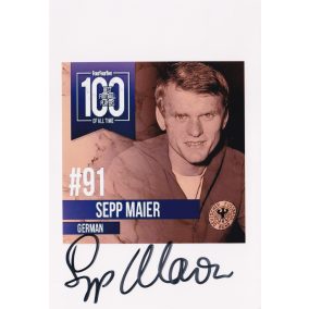 Signed photo by Sepp Maier_3 10x15 cm Signed photo by Sepp Maier_3 10x15 cm