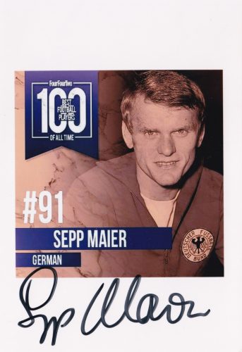 Signed photo by Sepp Maier_3 10x15 cm