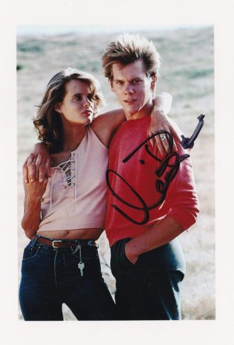 Signed photo by  Kevin Bacon 10x15 cm
