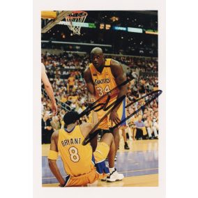 Signed photo by  Shaquille O'Neal 10x15 cm Signed photo by  Shaquille O'Neal 10x15 cm