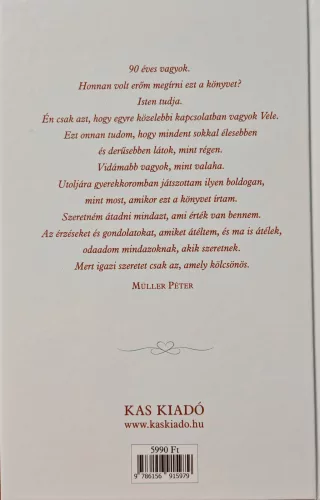 Müller Péter: Önvallomás Müller Péter által aláírt példány