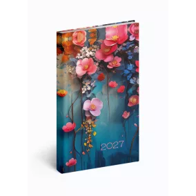   Picture Floral zsebhatáridőnapló Realsystem 2027 kollekció!