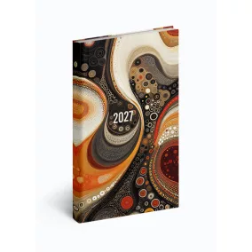   Picture Absztrakt zsebhatáridőnapló Realsystem 2027 kollekció!
