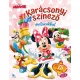 Karácsonyi színező matricákkal - Minnie
