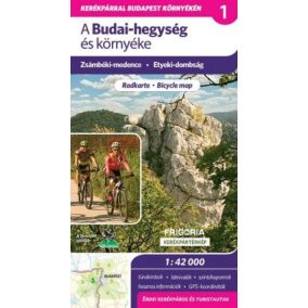A Budai-hegység és környéke - kerékpártérkép A Budai-hegység és környéke - kerékpártérkép