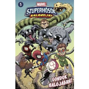 Marvel szuperhősök kalandjai 5. - Gondok hálójában! Marvel szuperhősök kalandjai 5. - Gondok hálójában!