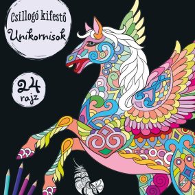 Csillogó kifestő - Unikornisok Csillogó kifestő - Unikornisok