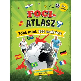 Fociatlasz több mint 250 matricával Fociatlasz több mint 250 matricával