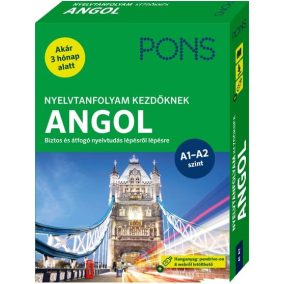 PONS Nyelvtanfolyam kezdőknek - Angol PONS Nyelvtanfolyam kezdőknek - Angol