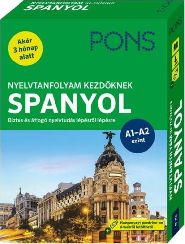 PONS Nyelvtanfolyam kezdőknek - Spanyol