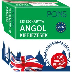 PONS 333 szókártya Angol kifejezések + 100 online feladat PONS 333 szókártya Angol kifejezések + 100 online feladat
