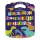 Színes foglalkoztatófüzet dinoszauruszokkal