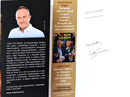 DEDIKÁLT - Test és tudat - Lutter Imre versei 