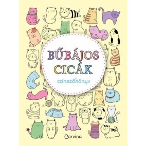 Bűbájos cicák - Színezőkönyv Bűbájos cicák - Színezőkönyv