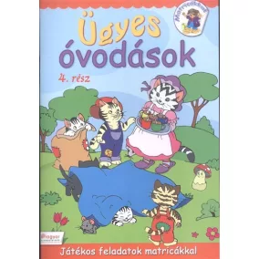 Ügyes óvodások 4. - Játékos feladatok matricákkal