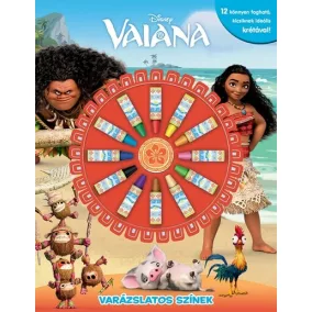 Varázslatos színek: Vaiana