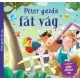 Péter gazda fát vág