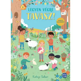 Legyen végre tavasz - Matricás foglalkoztató