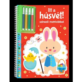 Itt a húsvét! - Színező matricákkal és filctollal