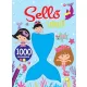 Sellő színező - 1000 strasszkő