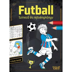 Futball – Színező és rejtvénykönyv
