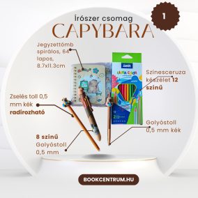 Capybara írószer csomag 1.  Capybara írószer csomag 1.