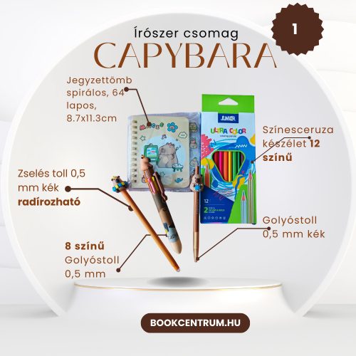Capybara írószer csomag 1. 