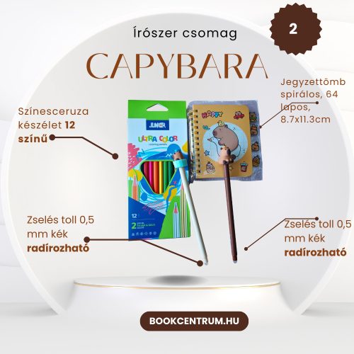 Capybara írószer csomag 2. 