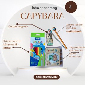 Capybara írószer csomag 3.  Capybara írószer csomag 3.