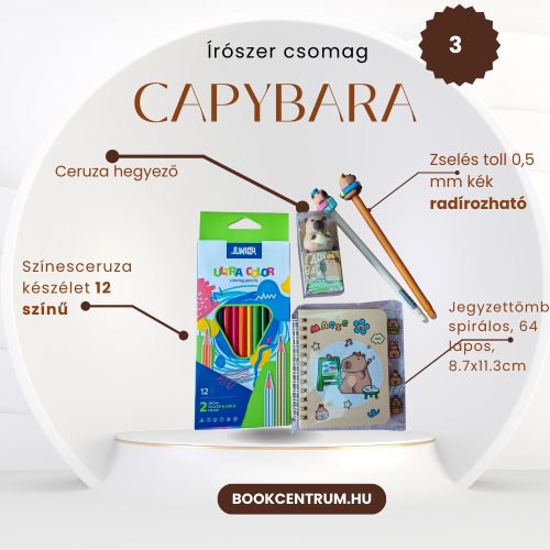 Capybara írószer csomag 3. 