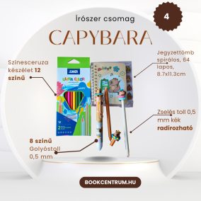 Capybara írószer csomag 4.  Capybara írószer csomag 4.