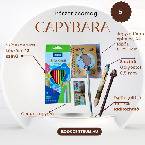 Capybara írószer csomag 5. 