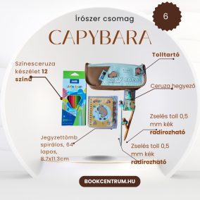Capybara írószer csomag 6.  Capybara írószer csomag 6.