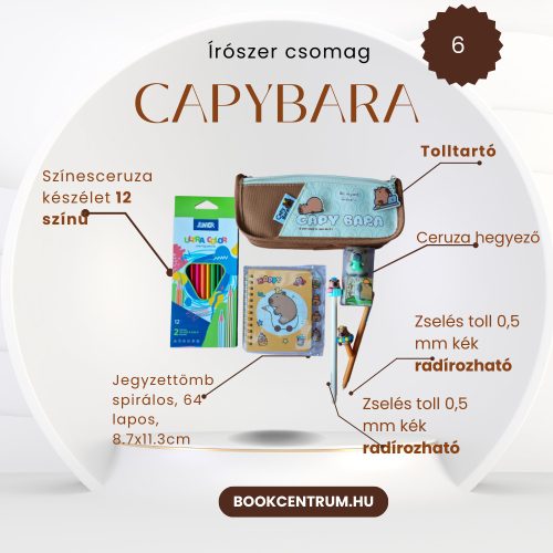 Capybara írószer csomag 6. 
