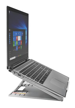 Notebook állvány, KENSINGTON "SmartFit Easy Riser Go", szürke