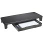 Monitorállvány, állítható magasság, fiókkal, KENSINGTON SmartFit™