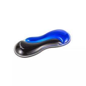Csuklótámasz egérhez/trackball-hoz, géltöltésű, KENSINGTON "Slim DuoGel", fekete-kék   Csuklótámasz egérhez/trackball-hoz, géltöltésű, KENSINGTON "Slim DuoGel", fekete-kék