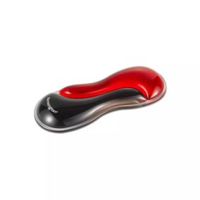 Csuklótámasz egérhez/trackball-hoz, géltöltésű, KENSINGTON "Slim DuoGel", fekete-piros   Csuklótámasz egérhez/trackball-hoz, géltöltésű, KENSINGTON "Slim DuoGel", fekete-piros