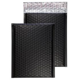 Légpárnás tasak, C5+, 250x180 mm, BLAKE, szénfekete Légpárnás tasak, C5+, 250x180 mm, BLAKE, szénfekete