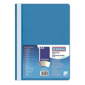 Gyorsfűző, PP, A4, DONAU, kék Gyorsfűző, PP, A4, DONAU, kék