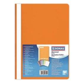Gyorsfűző, PP, A4, DONAU, narancssárga Gyorsfűző, PP, A4, DONAU, narancssárga