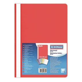 Gyorsfűző, PP, A4, DONAU, piros Gyorsfűző, PP, A4, DONAU, piros