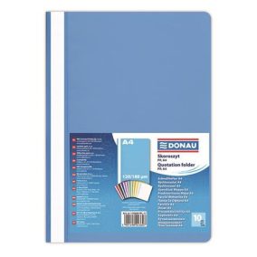 Gyorsfűző, PP, A4, DONAU, világoskék Gyorsfűző, PP, A4, DONAU, világoskék
