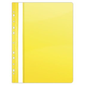 Gyorsfűző, lefűzhető, PVC, A4, DONAU, citromsárga Gyorsfűző, lefűzhető, PVC, A4, DONAU, citromsárga