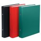   Gyűrűs könyv, 2 gyűrű, 30 mm, A5, PP/karton, DONAU, zöld